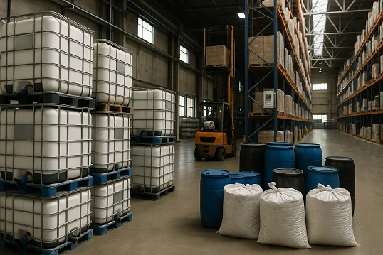 Saydaş Plastik, endüstriyel depolamada sürdürülebilir ve akıllı çözümler sunar. IBC tank, HDPE granül, geri dönüşüm ve atık yönetimi hizmetleriyle geleceğin depolarını bugünden inşa ediyoruz