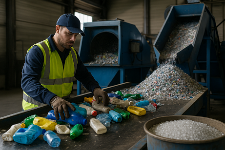Hurda Plastik işlenme süreçleri ve granül haline getirme