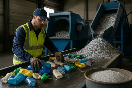 Hurda Plastik işlenme süreçleri ve granül haline getirme